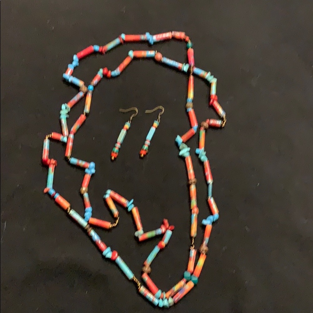 Handmade Designer Paper Jewelry - Picture 5 of 7